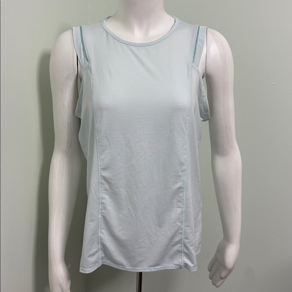 Lucky in Love Tie-Back Tank Mint Green Large
